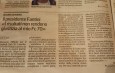 ARTICOLO DEL PRESIDENTE